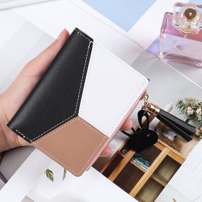 Long Women's Wallet Female Purses Tassel Coin Purse Card Holder Wallets PU Leather Clutch Money Bag Purses Card Holder carteira