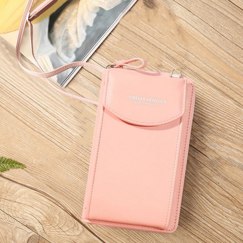 Luxury Women's Handbags Pu Leather Bag For Woman Female Clutch Phone Bags Women Business Card Holder Wallet Shoulder Bag