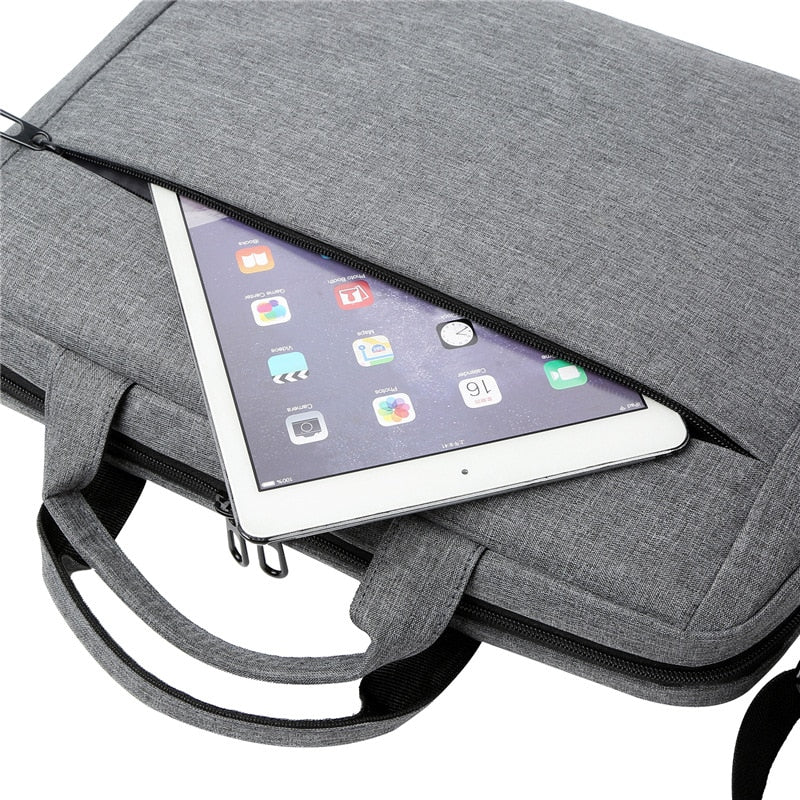 15.6 Inch Laptop Bag Waterproof Notebook Case Sleeve for Macbook Air Pro Computer Shoulder Handbag Women Men Briefcase Men Bags