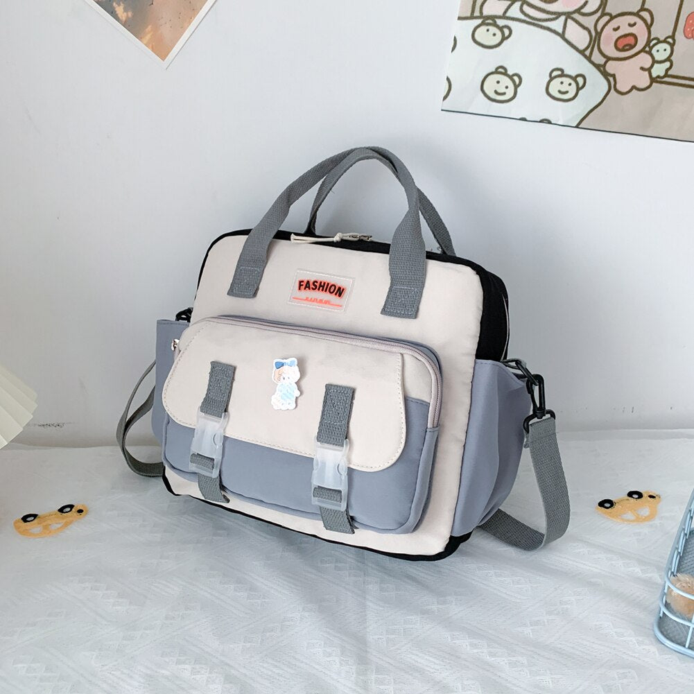 Multifunctional Backpack Teenager Girls Shoulder Crossbody Bag Women Bagpack for Women Students Shopping Travel