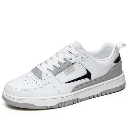 xiangtuibao New Shoes for Men Fashion Korean Style Casual Shoes Comfortable Skateboarding Sneakers Mixed Colors Lace Up Walking Shoes