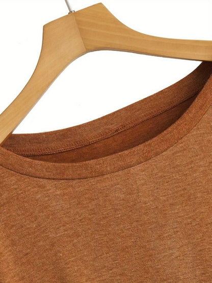 Stylish Alphabet-Print Sweatshirt: Durable, Comfort Stretch - Versatile & Casual, Ideal from Spring to Fall
