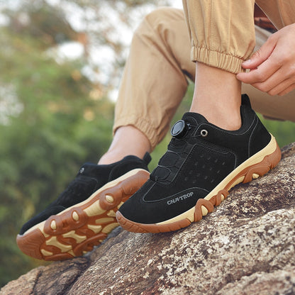xiangtuibao Suede Leather Hiking Shoes For men Outdoor Camping Sneakers Men Sport Shoes For Trekking