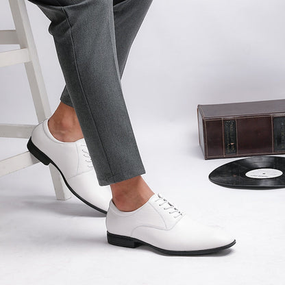 Luxury Oxford Genuine Leather Mens Shoes Brand Formal Shoes Top Quality Business Wedding Dress Italian Footwear Plus Size 49 50