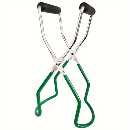 1pc Stainless Steel Canning Jar Lifter, Safe And Efficient Canning Tongs, Wide‑Mouth Clip With Grip Handle, For Easy Handling And Secure Grip, For Hot Jars Are Removed From Boiling Water Or Steam, Kitchen Supplies