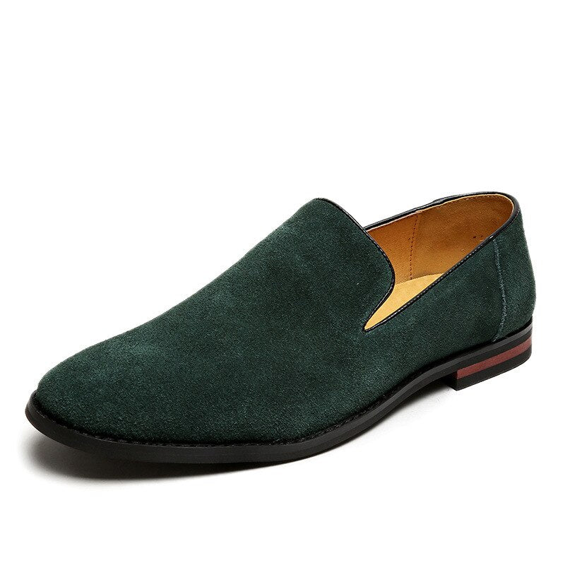 Men Casual Shoes Comfortable fahsion Luxury Brand High Quality suede Leather mens Loafers Summer Shoes  Zapatos Hombre