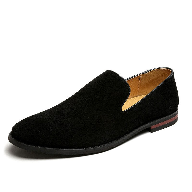 Men Casual Shoes Comfortable fahsion Luxury Brand High Quality suede Leather mens Loafers Summer Shoes  Zapatos Hombre