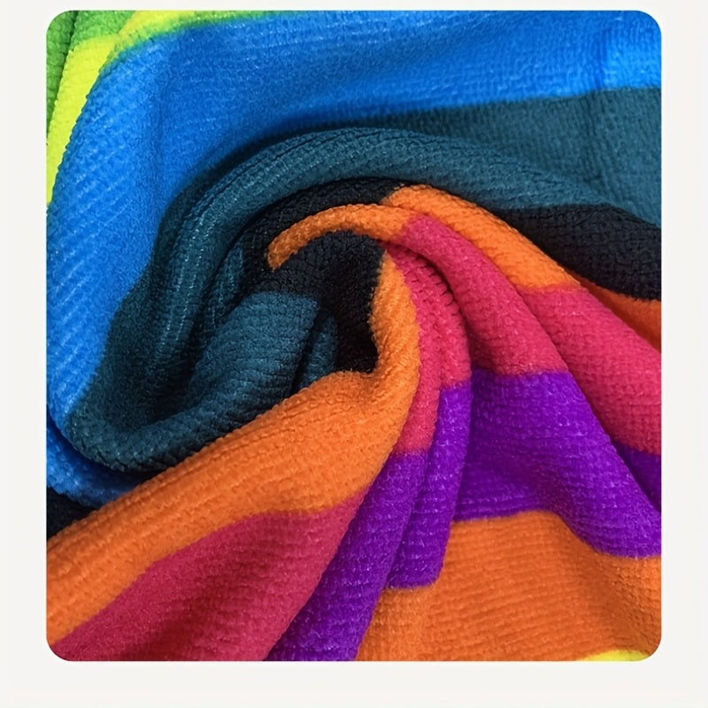 1pc Cozy Flannel Blanket - Soft, Warm, and Gentle Throw for Couch, Bed, Sofa - Heartfelt Gift from Mother to Son