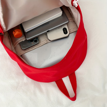 Kawaii Cute Preppy Backpack - Stylish Laptop Carrier with Spacious Compartments - Perfect for School, Travel, and Daily Adventures - Durable and Comfortable