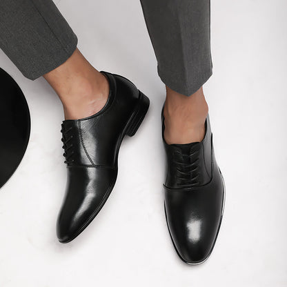 Luxury Oxford Genuine Leather Mens Shoes Brand Formal Shoes Top Quality Business Wedding Dress Italian Footwear Plus Size 49 50