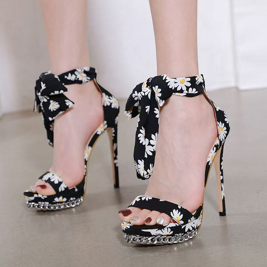 women High Heels Pumps Sandals New shoes woman Fashion Summer Sexy Ladies Increased women shoes Peep Toe shoes Pumps