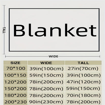 1pc Ultra-Soft Marble Print Flannel Blanket - Luxurious, Cozy, and Versatile for Travel, Sofa, Bed, and Office Use - Perfect Gift for Boys, Girls, and Adults of All Ages - Ideal for All Seasons and Occasions