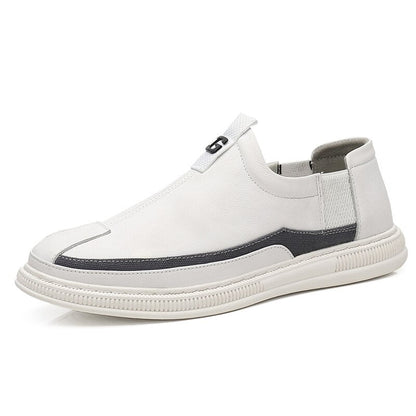 xiangtuibao Welt Stitching Outsole Mens Leisure Shoes Slip On Casual Shoes Sneakers For Man Comfortable shoe Flat Loafers Canvas