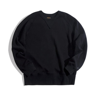 xiangtuibao Vintage Men's Hoodies Sweatshirt Oversize Male Loose Cotton Solid Thicken Warm Sweatshirts Casual Knitting Hoodied Clothes