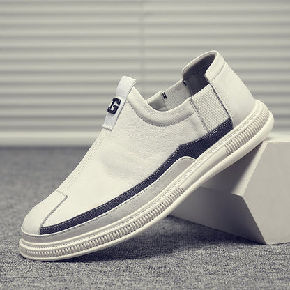 xiangtuibao Welt Stitching Outsole Mens Leisure Shoes Slip On Casual Shoes Sneakers For Man Comfortable shoe Flat Loafers Canvas