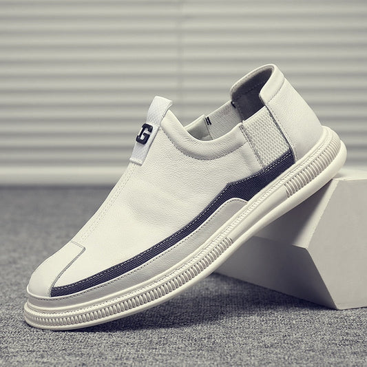 xiangtuibao Welt Stitching Outsole Mens Leisure Shoes Slip On Casual Shoes Sneakers For Man Comfortable shoe Flat Loafers Canvas