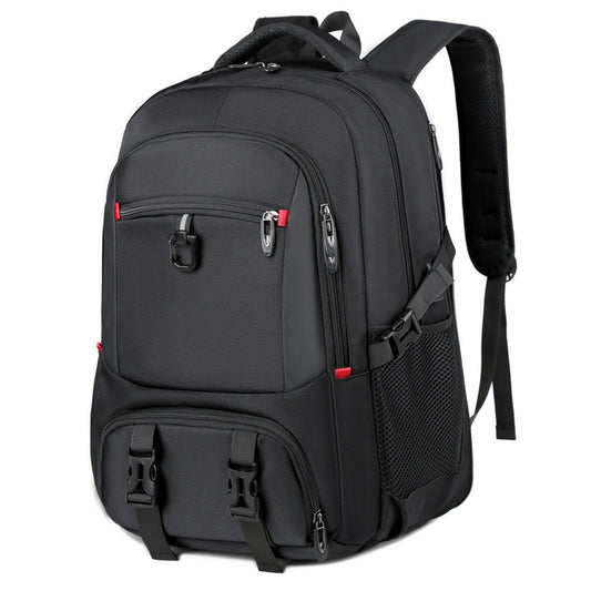 2025  Multifunctional Business Backpack Large Capacity Expansion Double Backpack Men's Leisure Travel Backpack Luggage