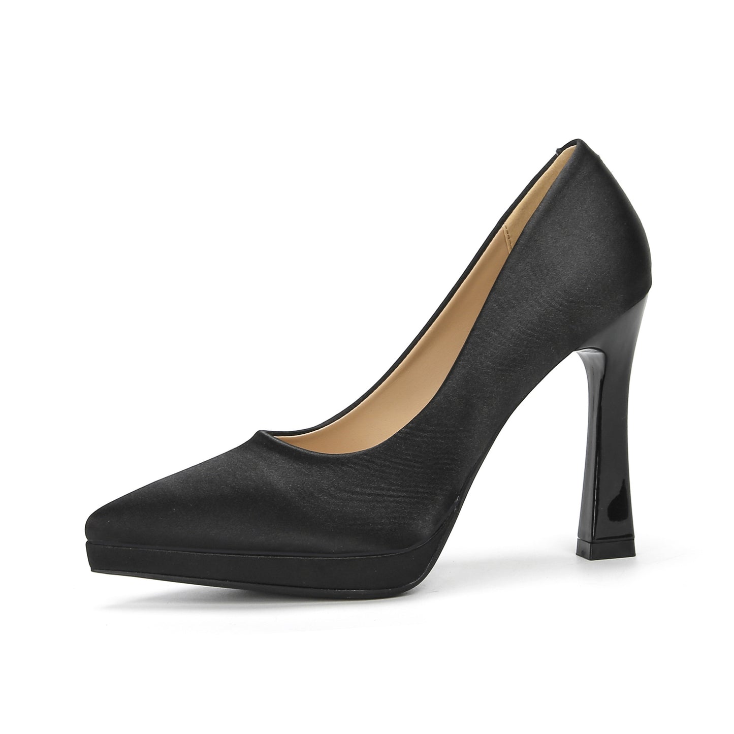 2025 125-3 Sexy waterproof table pointed head thin heel high heels women's 2025 women's winter not tired feet suede super high heel single shoes