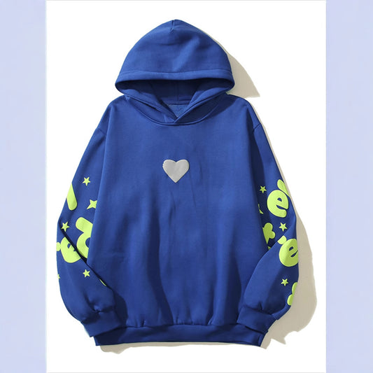 popular autumn new New  fashion street leisure letter printing loose hooded pullover sweater