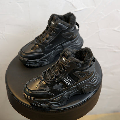 2025  ins Korean version of the new dad shoes for women  spring student versatile sports shoes street shooting casual heightening shoes K819