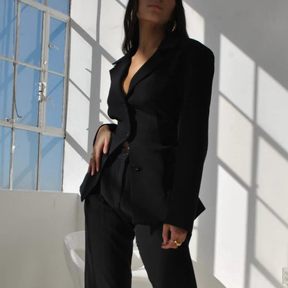 2025 style cardigan long-sleeved top two-piece set autumn hot-selling women's clothing fashionable high-waisted sexy hip-wrapped short skirt