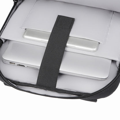 2025 New backpack Men's high-end commuter business backpack Multifunctional expansion 15.6-inch computer backpack