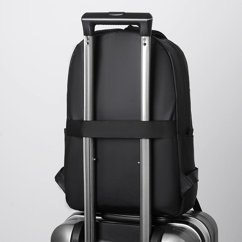 2025 Manufacturer customized men's backpack, casual business commuter backpack, large capacity, advanced sense, anti-splashing computer bag