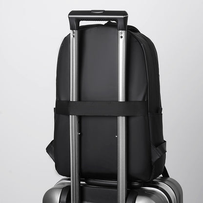 2025 Manufacturer customized men's backpack, casual business commuter backpack, large capacity, advanced sense, anti-splashing computer bag