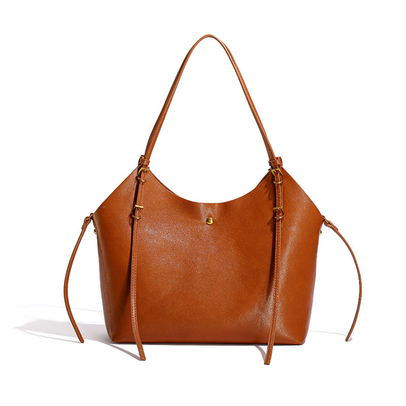 2025 Bag Women's popular Autumn Premium Large Capacity Tote Bag Fashion Minimalist Style Women's Bag Commuter Shoulder Bag