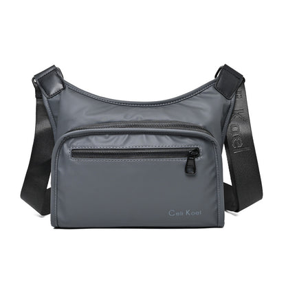XIANGTUIBAO Messenger Bag Men's New Stylish Good Texture Simple Casual Shoulder Backpack Korean Style Popular Texture Large Capacity Chest Bag