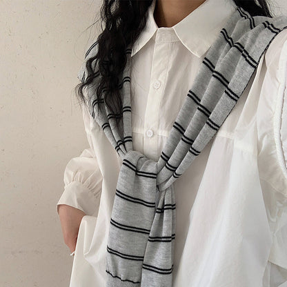 [Customized] Shirt Girl  Spring New Combed Cotton Pure Cotton Medium and Long White Shirt Skinny Niche Top