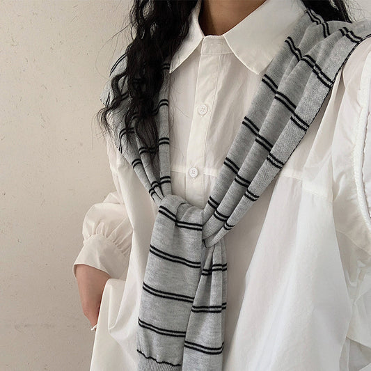[Customized] Shirt Girl  Spring New Combed Cotton Pure Cotton Medium and Long White Shirt Skinny Niche Top