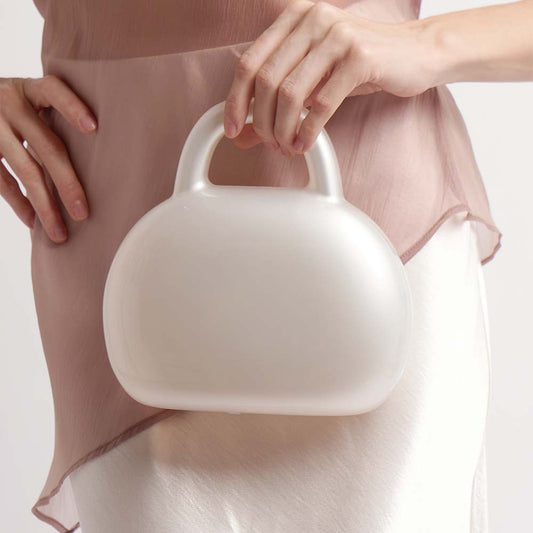 New fashionable portable acrylic bag simple dinner bag clutch bag