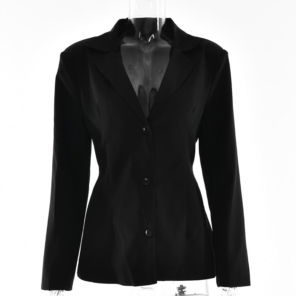2025 style cardigan long-sleeved top two-piece set autumn hot-selling women's clothing fashionable high-waisted sexy hip-wrapped short skirt