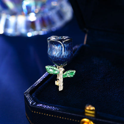 2025 popular New Elegant Rose Brooch High-end Retro Pin Temperament Suit Multifunctional Fixed Accessories Corsage