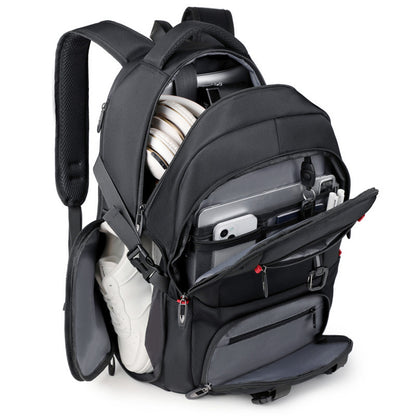 2025  Multifunctional Business Backpack Large Capacity Expansion Double Backpack Men's Leisure Travel Backpack Luggage