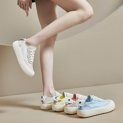 2025  summer new breathable German training little white shoes female students platform versatile casual board shoes sports shoes BR618