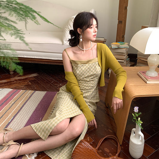 2025 Thirteen Lines popular Summer New Solid Color Long Sleeve Knitted Cardigan Women's Versatile Sunscreen Blouse 23203