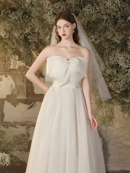 2025 evening dress women's white gauze skirt  bridal morning gown engagement dinner adult haute couture light luxury niche