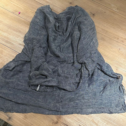2025    24/6 SN69 literary and casual linen solid color thin long-sleeved jumper