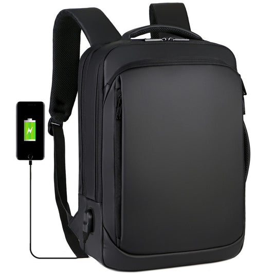 2025 Wholesale Men's Business Backpack Simple Premium USB Portable Multipurpose Backpack Multifunctional Computer Backpack