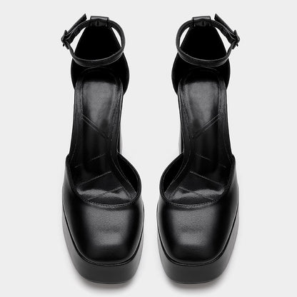 xiangtuibao Original Shishengmei Shoes Factory 2014 New Summer Hollow Waterproof Platform High Heel round Toe Closed Toe Sandals for Women