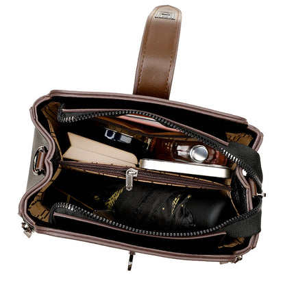 2025 popular autumn new fashionable and simple women's bags to work commuter business bags versatile large-capacity messenger bags