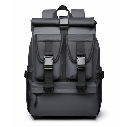 2025 New outdoor travel hiking backpack business commuter backpack expansion large capacity trend leisure backpack men and women