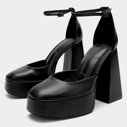 xiangtuibao Original Shishengmei Shoes Factory 2014 New Summer Hollow Waterproof Platform High Heel round Toe Closed Toe Sandals for Women