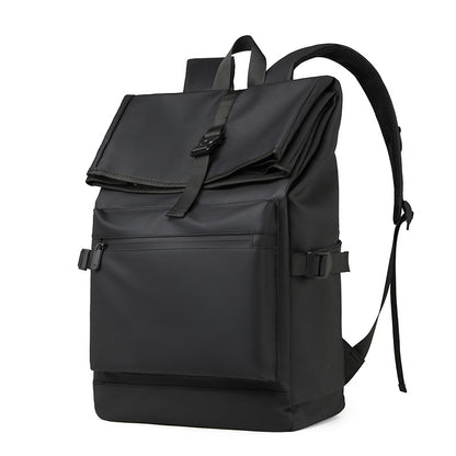 2025  new backpack backpack men's large-capacity roll-up backpack outdoor leisure travel bag back bag