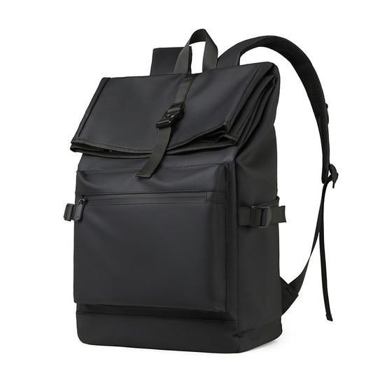 2025  new backpack backpack men's large-capacity roll-up backpack outdoor leisure travel bag back bag