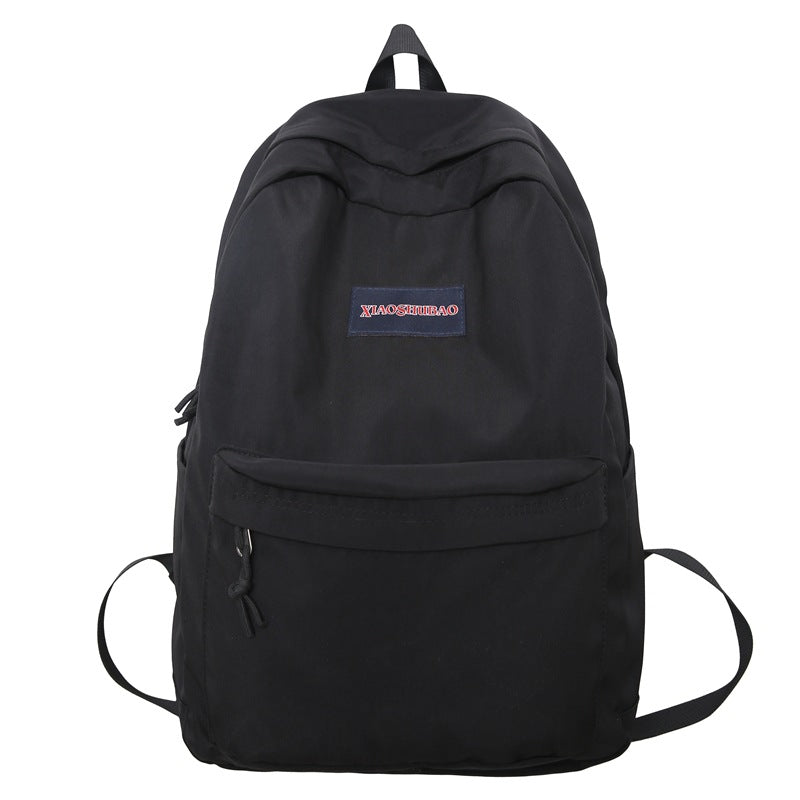 2025 Backpack Men's and Women's Trend Fashion Student Computer Backpack Korean Version Simple Versatile College Style Leisure Travel Backpack