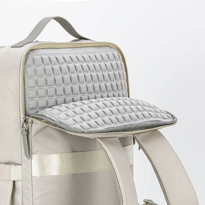 2025 Backpack Female Large Capacity Commuter Shock Absorption 15.6 Inch Laptop Bag Male and Female College Student Backpack