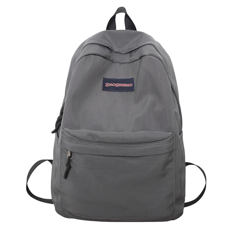 2025 Backpack Men's and Women's Trend Fashion Student Computer Backpack Korean Version Simple Versatile College Style Leisure Travel Backpack
